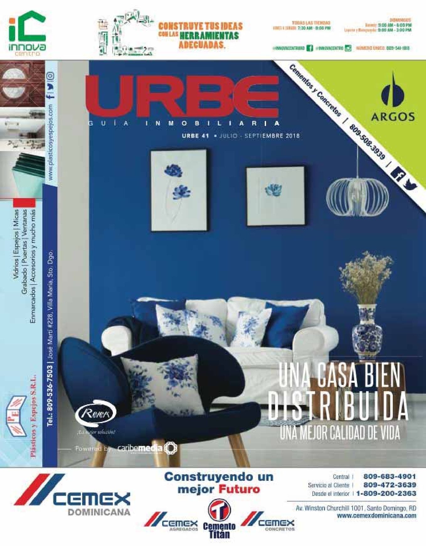Portada URBE Guía Inmobiliaria: Año 2018 - Mes Mayo - Edición 41