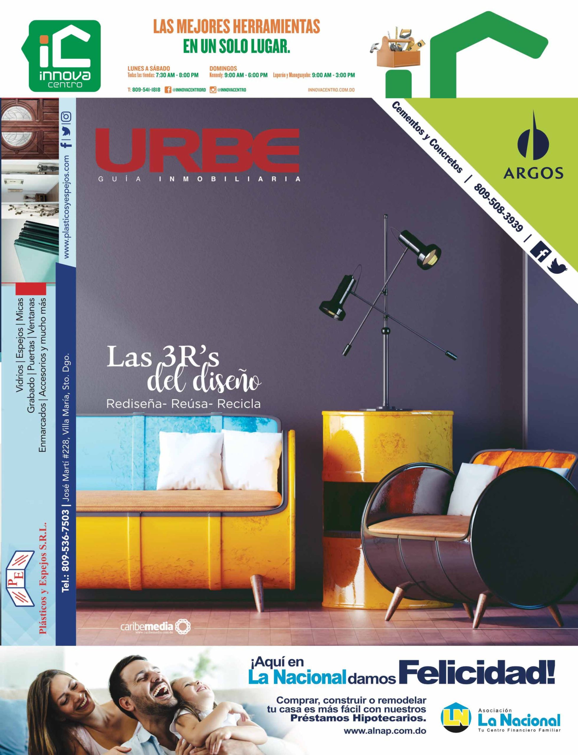 Portada URBE Guía Inmobiliaria: Año 2020 - Mes Enero - Edición 46