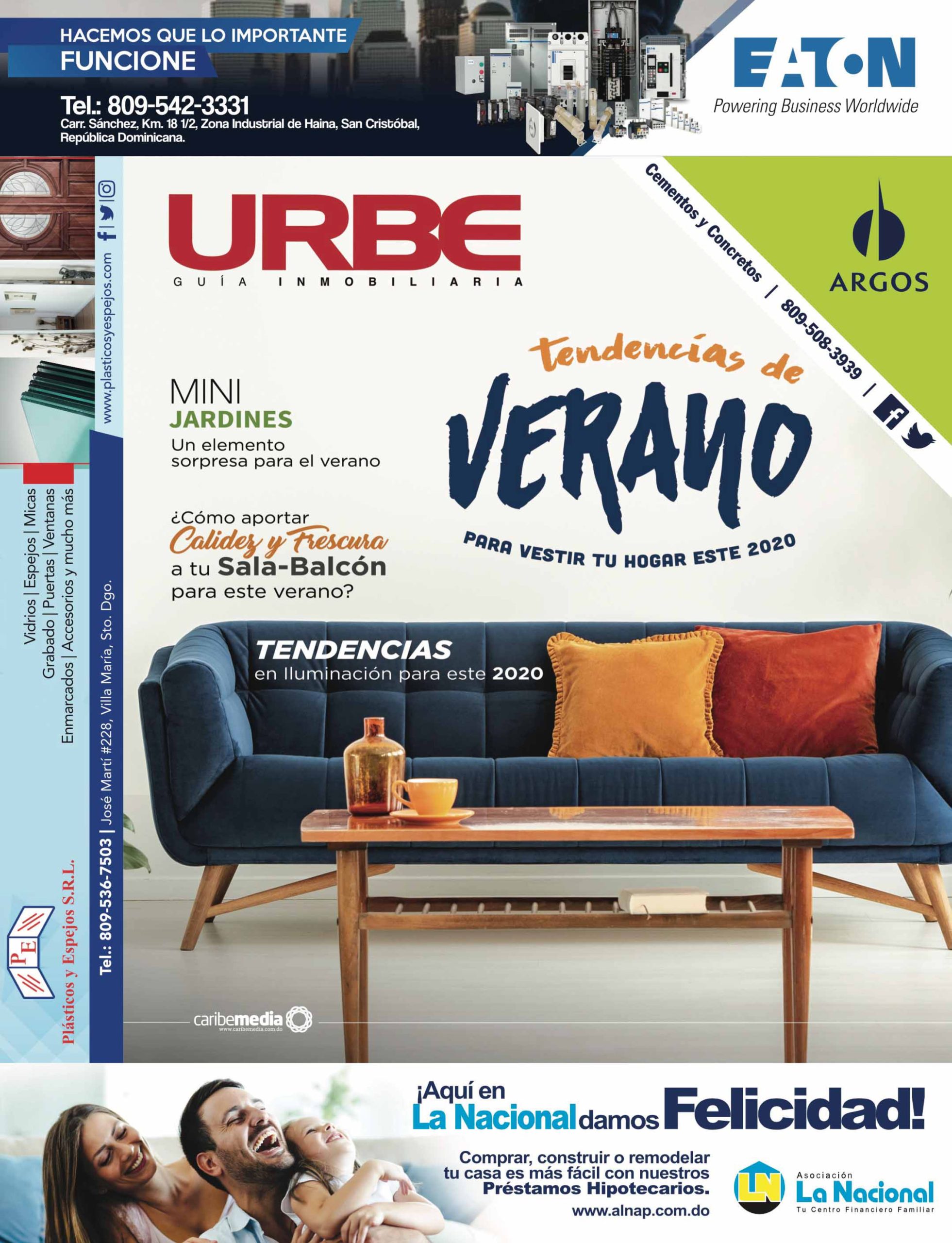 Portada URBE Guía Inmobiliaria: Año 2020 - Mes Abril - Edición 47