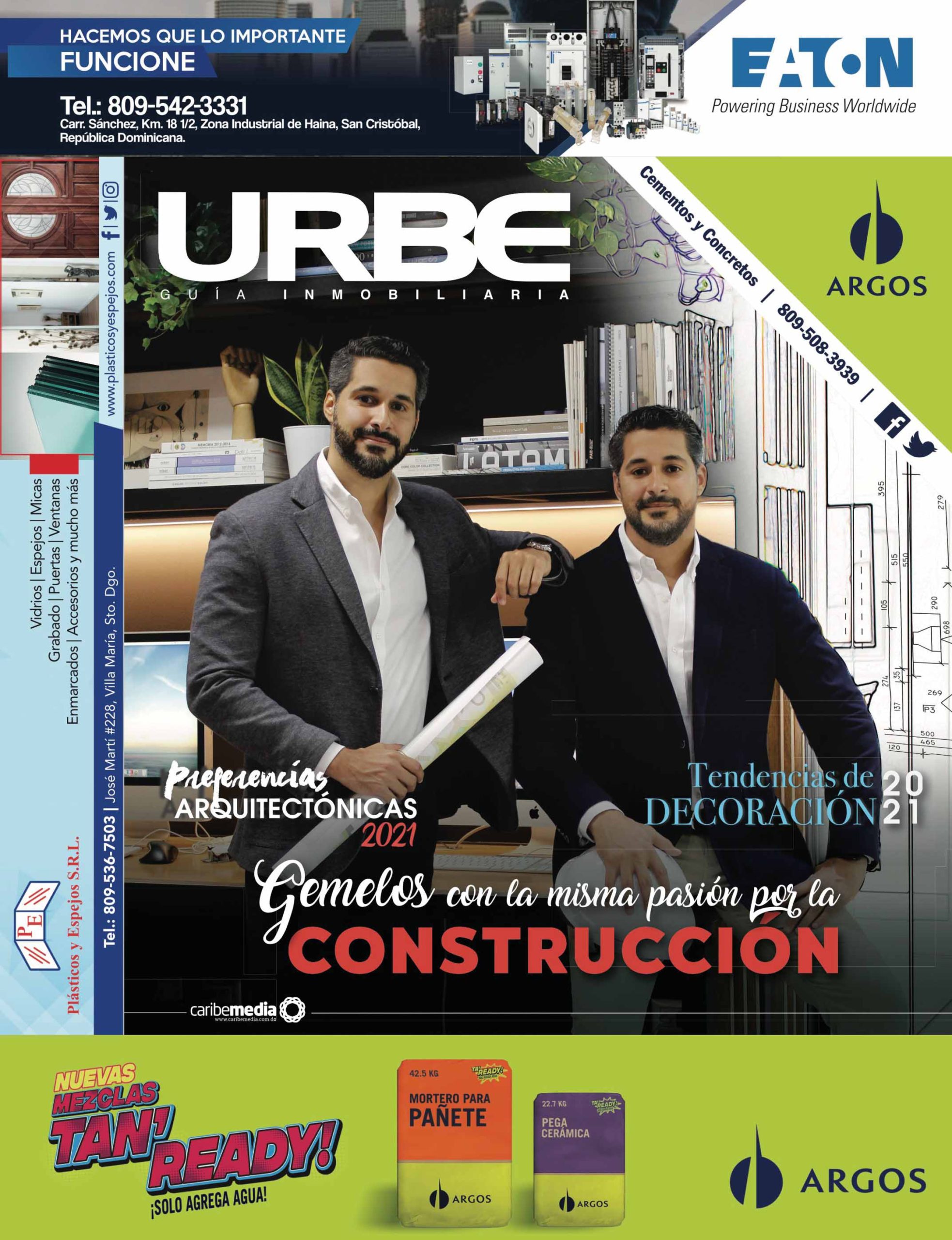 Portada URBE Guía Inmobiliaria: Año 2021 - Mes Enero - Edición 49