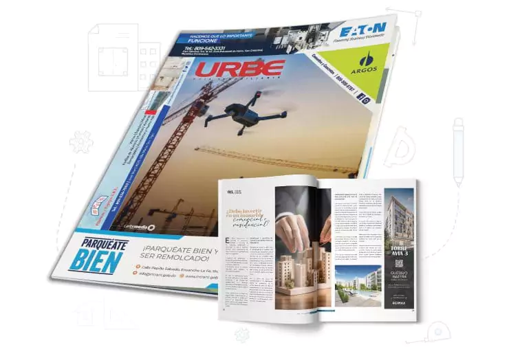 URBE Guía Inmobiliaria Mockup Edición 58